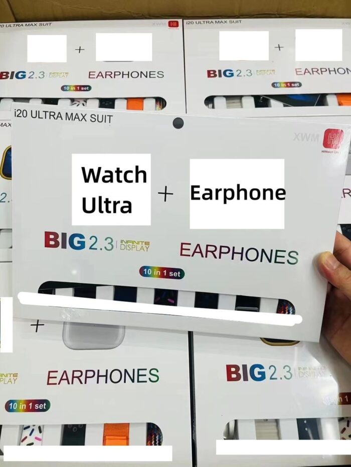 i20 Ultra Watch 2 + Earphones - Image 2