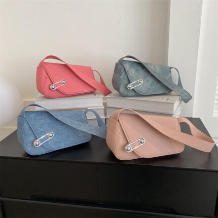 Fancy Ladies Pin Buckle Bag