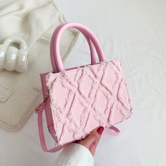 Ladies Denim Style Bag - Image 3