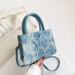 Ladies Denim Style Bag - Image 2