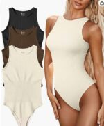 Sexy Ribbed Knitted Jumpsuit - Image 4