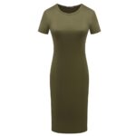 Midi Bodycon Dress Women - Image 5