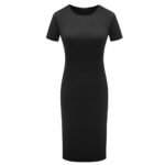 Midi Bodycon Dress Women