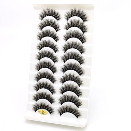 Artificial Eyelashes 10 Pair