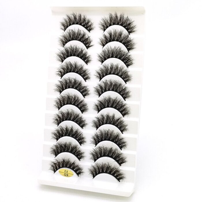 Artificial Eyelashes 10 Pair - Image 4