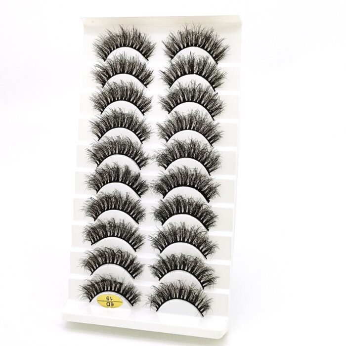 Artificial Eyelashes 10 Pair - Image 2