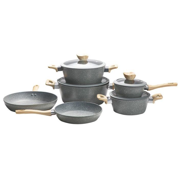 6-Piece Non-Stick Cooking Pots Set - Image 3