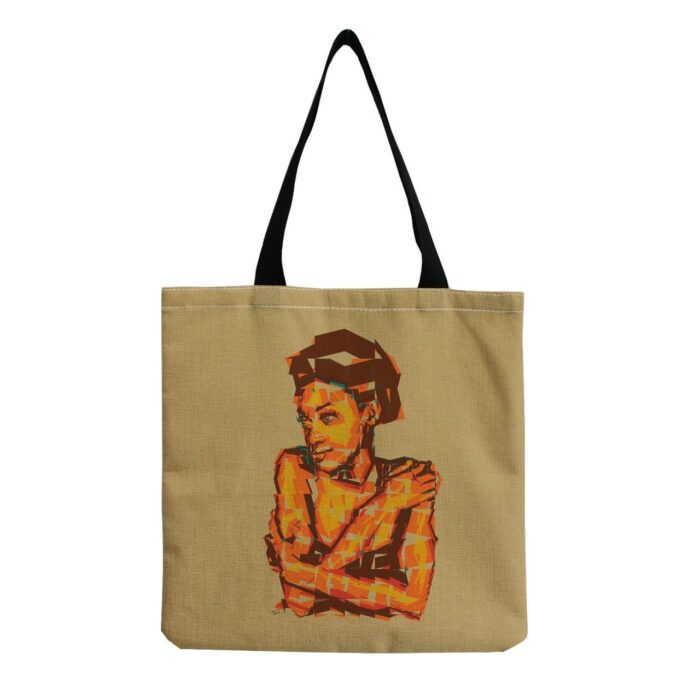 African Woman Tote Bag - Image 2