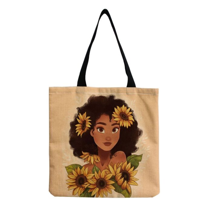 African Woman Tote Bag - Image 4