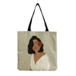 African Woman Tote Bag - Image 6