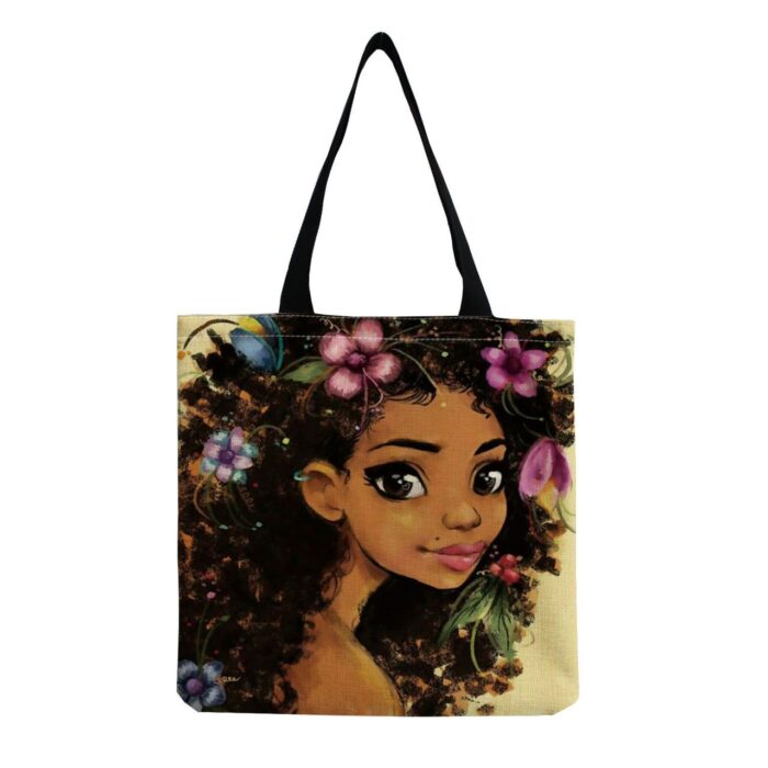 African Woman Tote Bag - Image 7