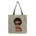 African Woman Tote Bag - Image 8