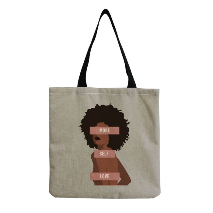 African Woman Tote Bag - Image 8