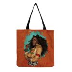African Woman Tote Bag - Image 9