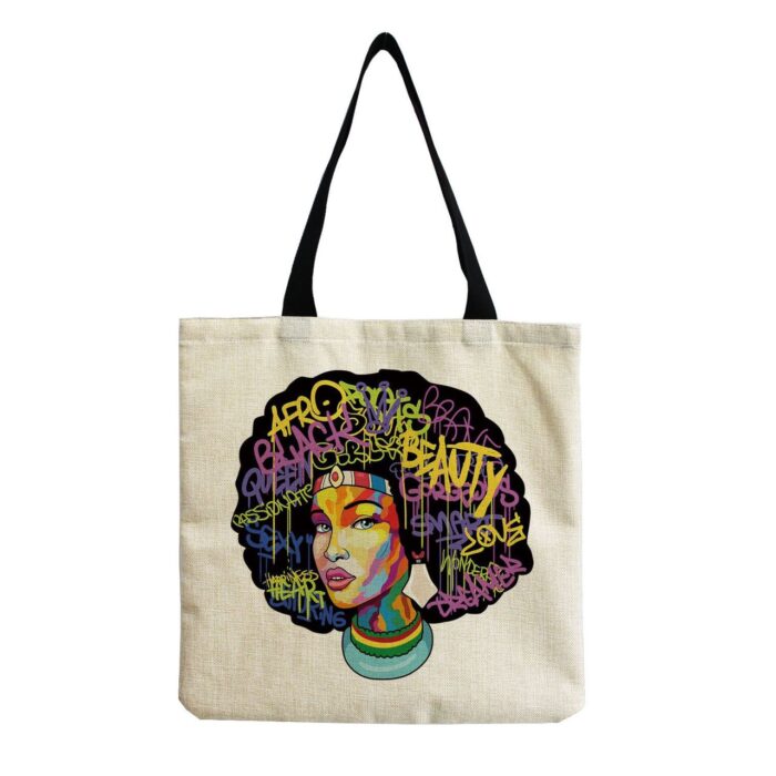 African Woman Tote Bag - Image 10