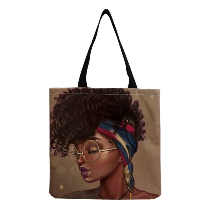 African Woman Tote Bag - Image 13