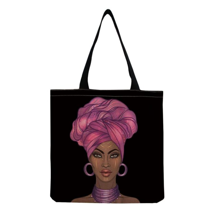 African Woman Tote Bag - Image 16