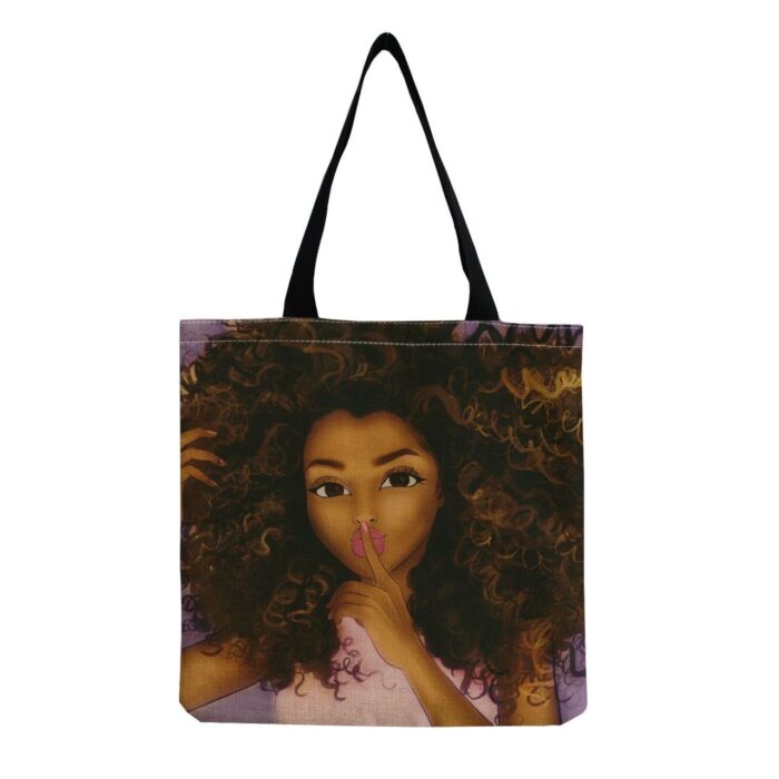 African Woman Tote Bag - Image 17