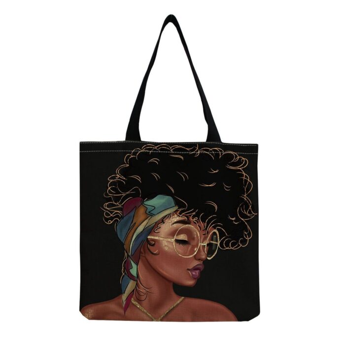 African Woman Tote Bag - Image 20