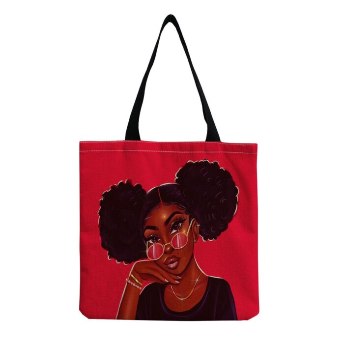 African Woman Tote Bag - Image 25