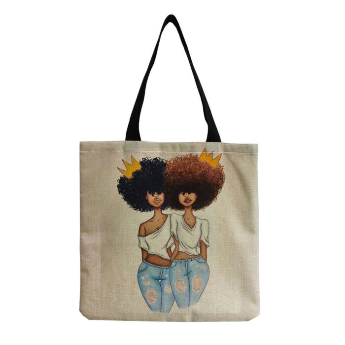 African Woman Tote Bag - Image 26
