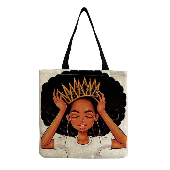 African Woman Tote Bag - Image 27