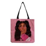 African Woman Tote Bag - Image 30