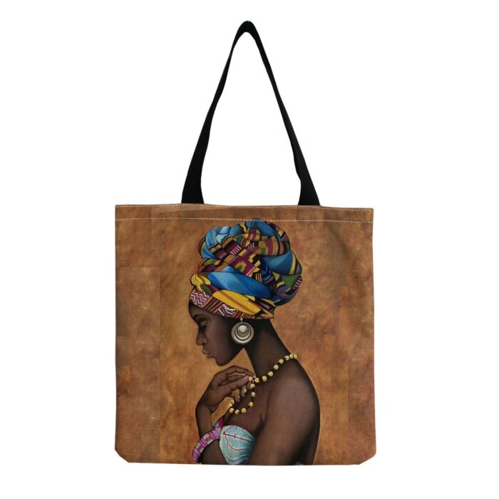 African Woman Tote Bag - Image 31