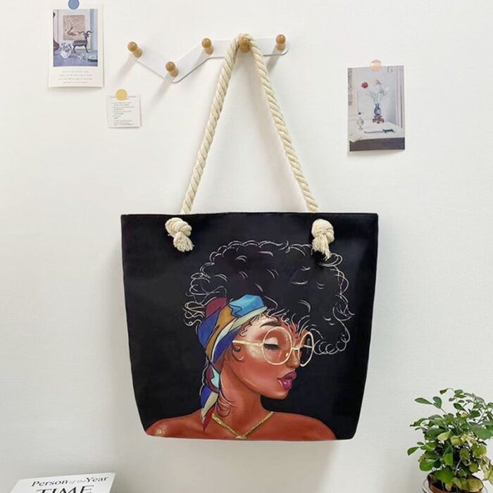 African Print Tote Bag (Big) - Image 9