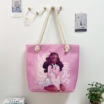 African Print Tote Bag (Big) - Image 4