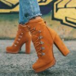 Women's Suede Heels - Image 4