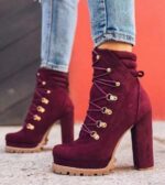 Women's Suede Heels - Image 5