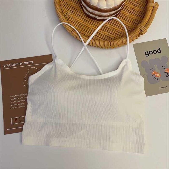 Women’s Cross Strap Sports Bra - Image 3