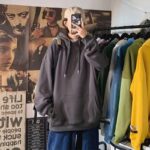 Plain Men's Hoodie - Image 2