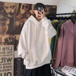 Plain Men's Hoodie - Image 5