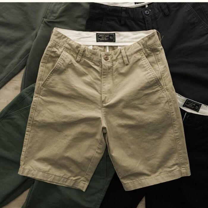 Men's Khaki Shorts - Image 2