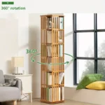 ROTATING TALL BOOKCASE - Image 2