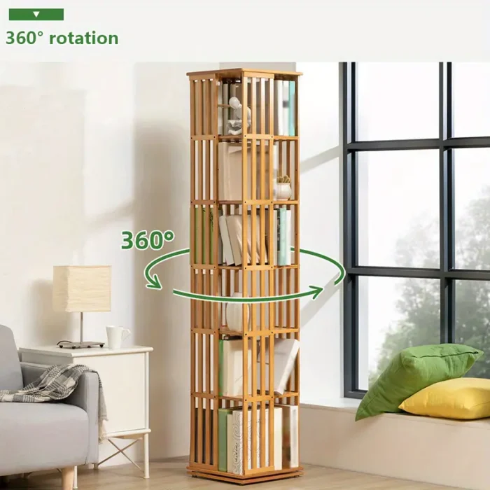 ROTATING TALL BOOKCASE - Image 2
