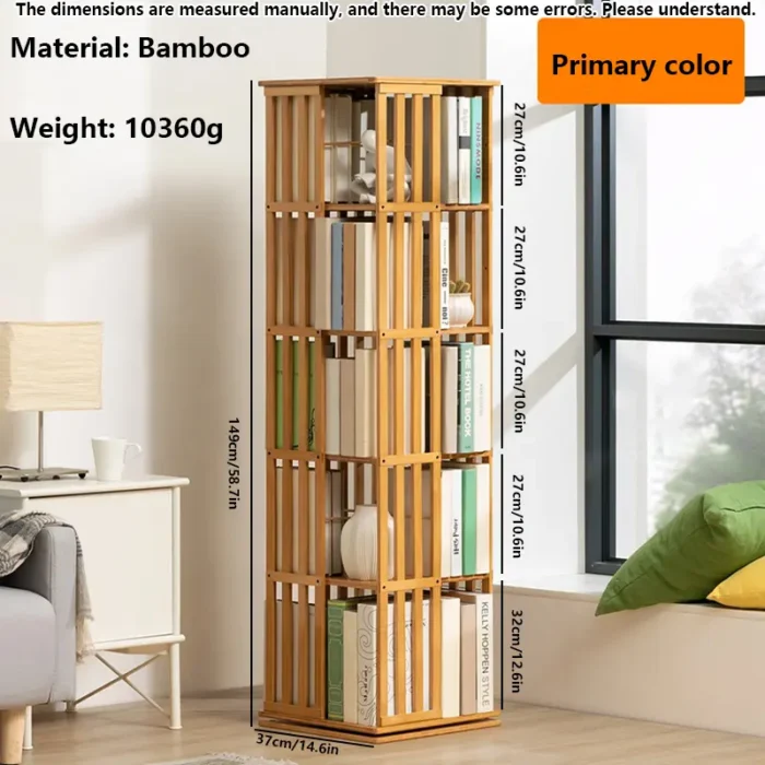 ROTATING TALL BOOKCASE - Image 3