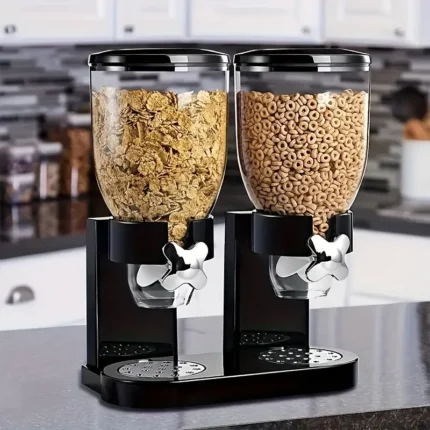 LARGE CAPACITY FOOD STORAGE DISPENSER