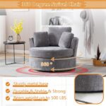 MODERN SWIVEL CHAIR WITH STORAGE - Image 4