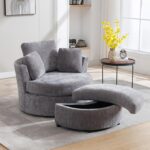 MODERN SWIVEL CHAIR WITH STORAGE - Image 2