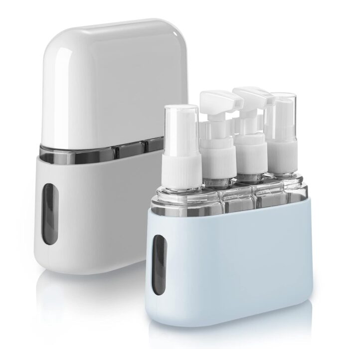 4 PACK TOILET ESSENTIAL TRAVEL BOTTLES - Image 1