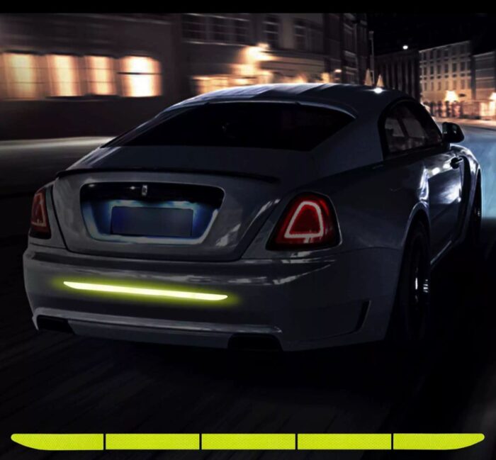 Car Rear reflector sticker - Image 1