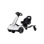 Kids Electric Go Kart (White) - Image 5