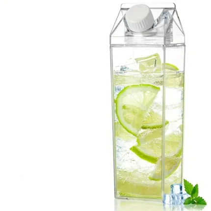 CLEAR REUSEABLE JUICE BOTTLE