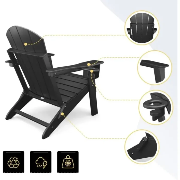FOLDING ADIRONDACK CHAIR - Image 3