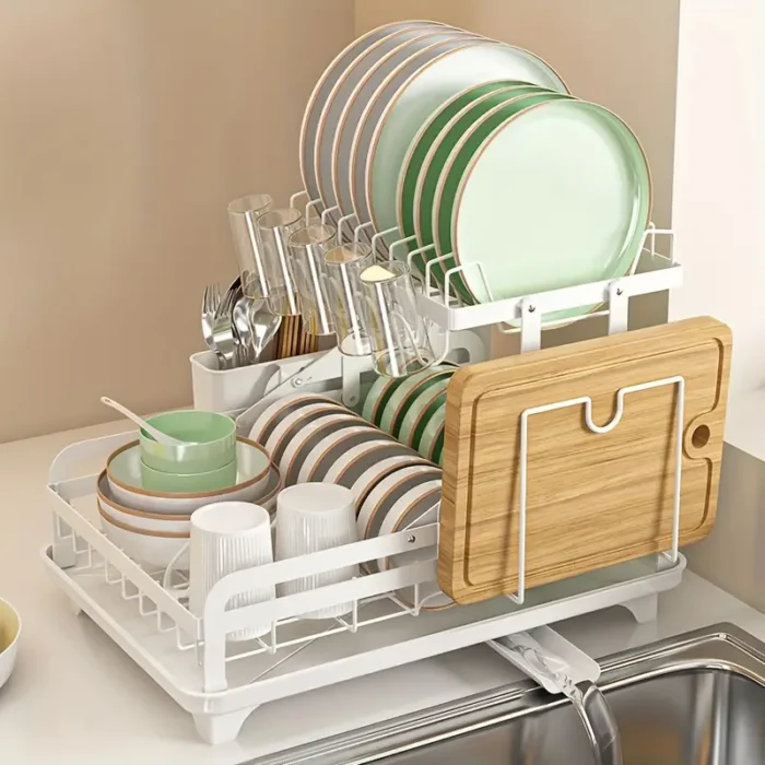 2 TIER DISH DRYING RACK - Image 2