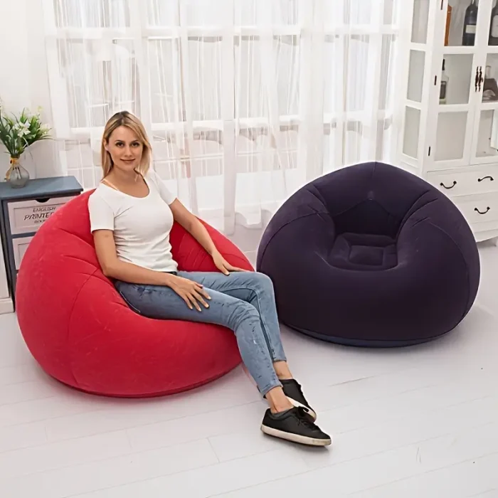 FLUFFY LAZY CHAIR (BEAN BAG) - Image 1