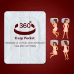 COOLING EXTRA THICK MATTRESS TOPPER - Image 4